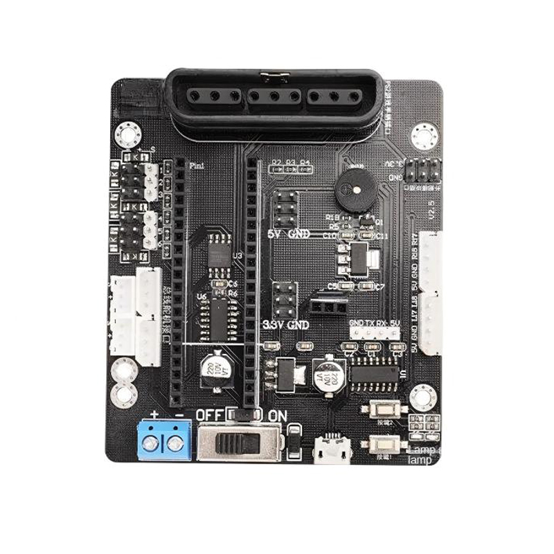 Raspberry Pi Kit - 6チャンネルPWMサーボと4チャンネルバスサーボコントローラー、PS2 PC制御、Arduino、STM32、Raspberry Pi対応、ロボットアームドライバーDIYキット