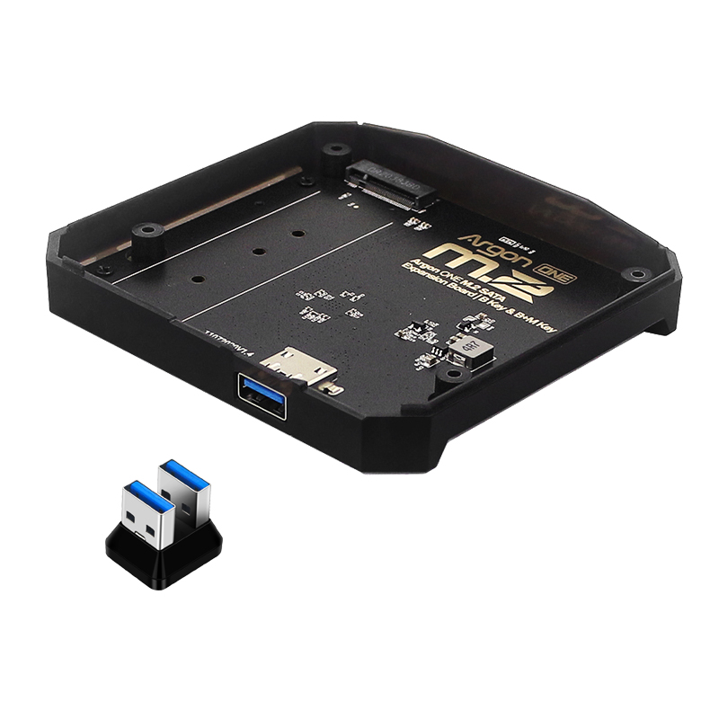 Pi 4 Case - ラズベリーパイ4アルゴンM.2 expanstionボードusb 3.0にM.2 sata M.2 ssdアダプタベースためアルゴン1/1