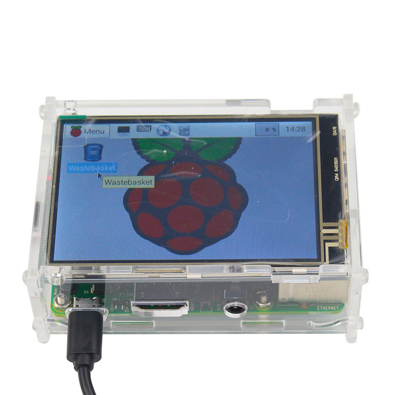 Pi Display - 3.5インチ LED TFTタッチスクリーンディスプレイ + スタイラス +