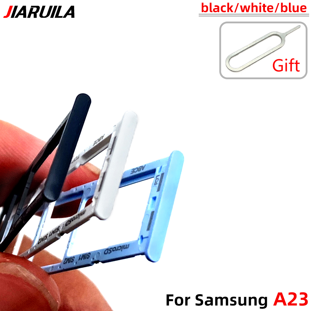 Micro Sd Card - サムスンA23電話用SIMカードトレイスロットアダプター、SIMチップ、マイクロSDカードドロワー、ホルダー