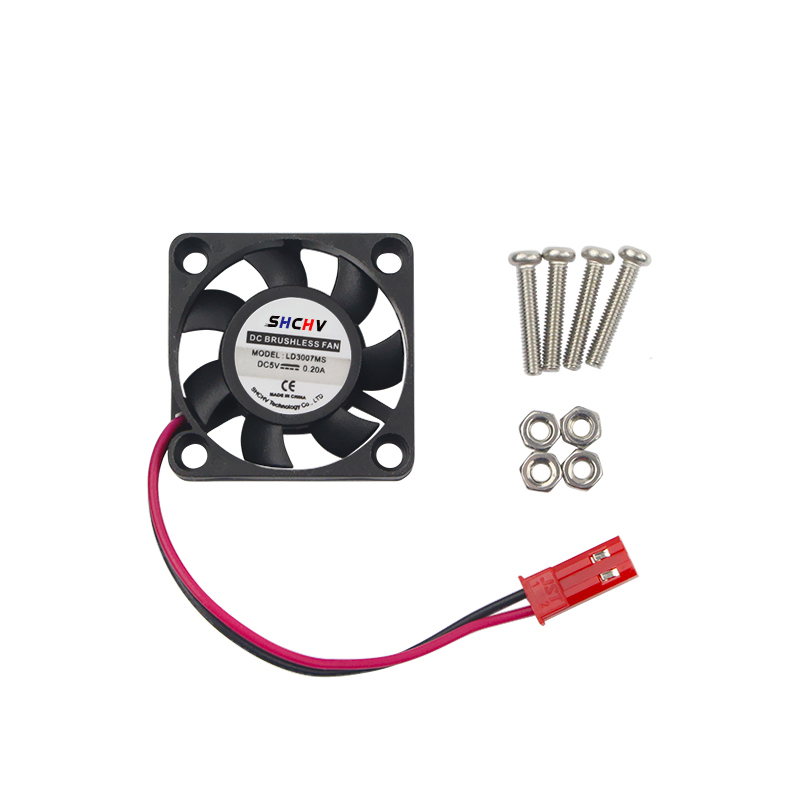Pi Power Supply - ラズベリーパイ4ファンヒートシンクのクーラーの冷却ラジエーターdc 5 12vのcpu冷却ファンのためのraspberyパイ4/3/3B
