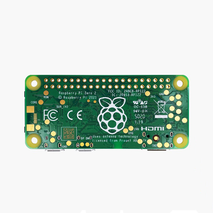 Pi Zero - ラズベリーパイ ゼロ 2W、5倍速い。 1GHzクアッドコアArm Cortex-A53 CPU、WiFi、BT