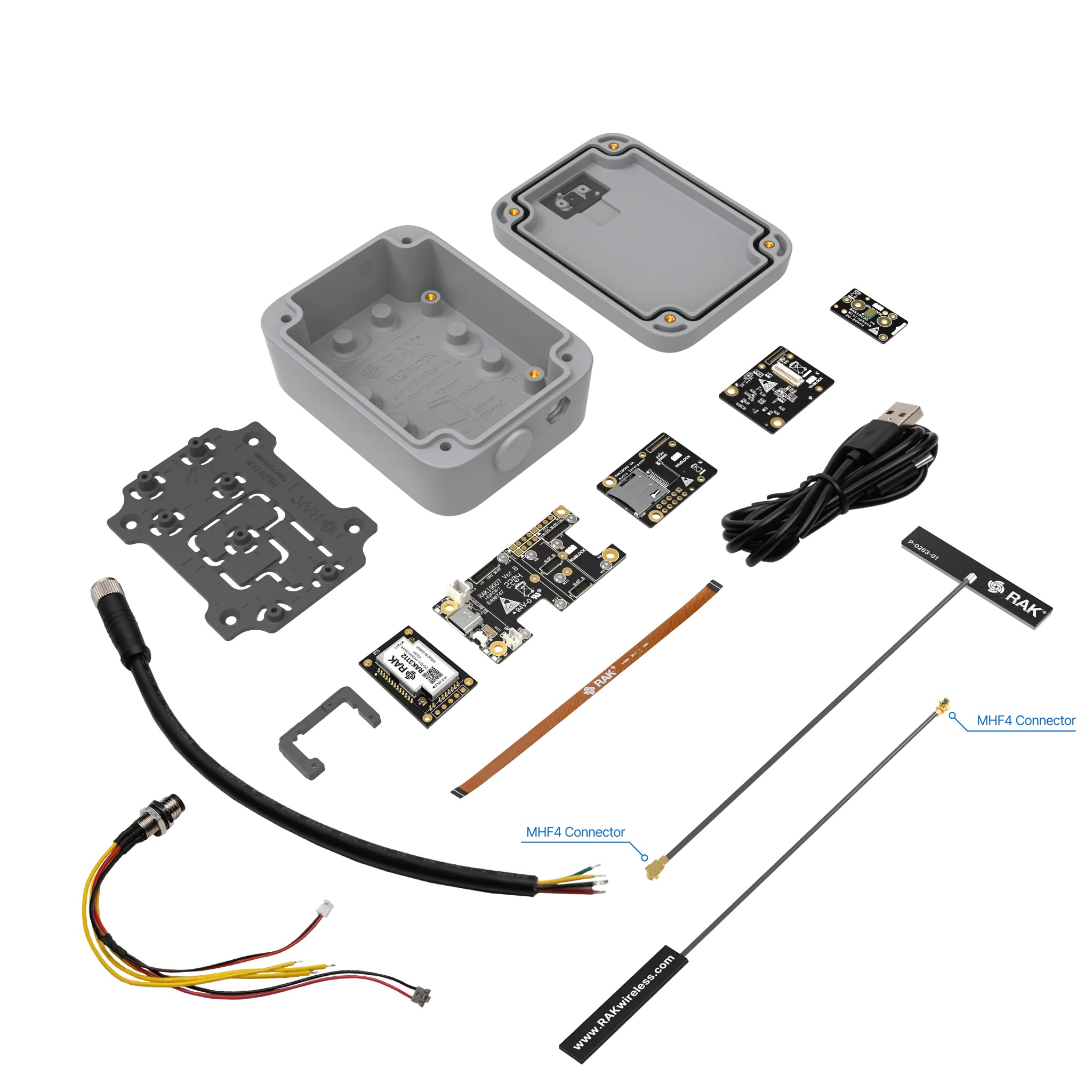 Arduino Kit - WisBlockマイクスターターキット：WisBlock音声アプリケーションのテスト用マイクおよびDSPキット RAK10711