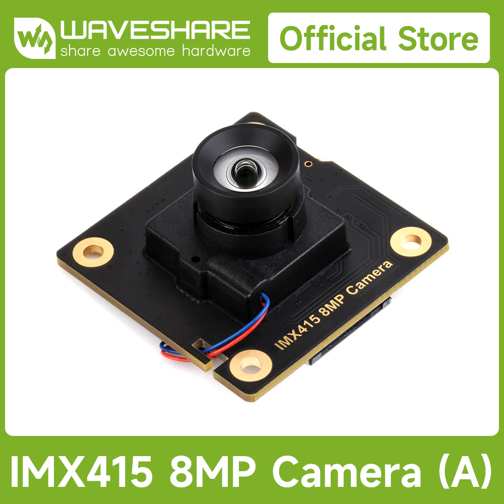 Pi Camera Module - Waveshare IMX415 8MP カメラモジュール (A)、高 SNR、良好な低照度性能、Raspberry