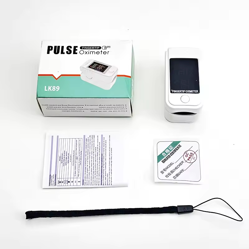 Pi Display - 家庭用指先式パルスオキシメーター、OLEDディスプレイ、SpO2、PR、PI、RR、飽和度、心拍数モニター、指先式酸素飽和度計。