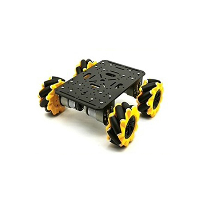Raspberry Pi Kit - 4WDロボットカーシャーシ、TTモーター520または37モーターメカナムホイール付き、Arduino Raspberry Piプログラマブルロボット学習DIYキット用