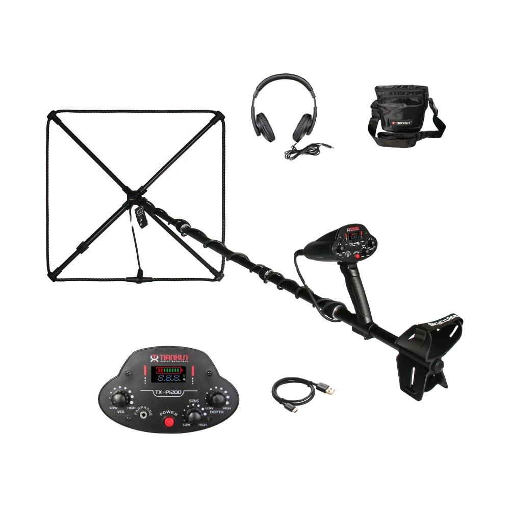 ハンドヘルド地下金探知機 IP68 防水 60cm コイル  - Pi Display のレビューと価格