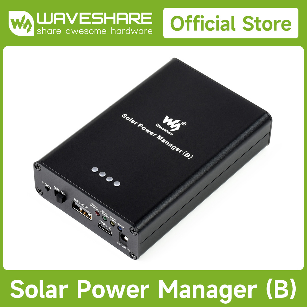 Waveshare ソーラーパワーマネージャー (B)、内蔵 - Pi Power Supply のレビューと価格