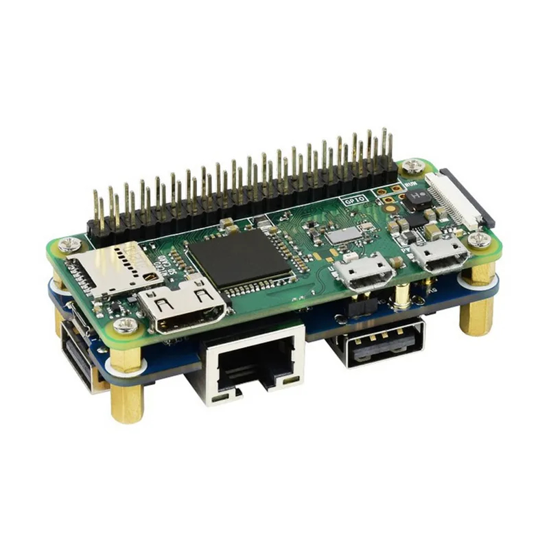 ゼロ2W イーサネットUSBハブHAT拡張ボードスターターキ - Raspberry Pi Kit のレビューと価格