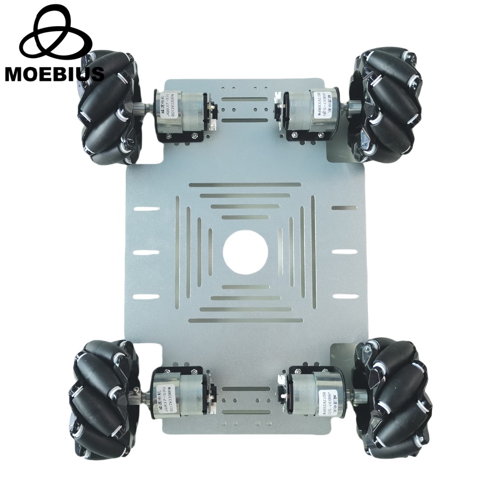 MOEBIUS 26KG積載量、4WDメカナムホイール搭載ロ - Arduino Kit のレビューと価格