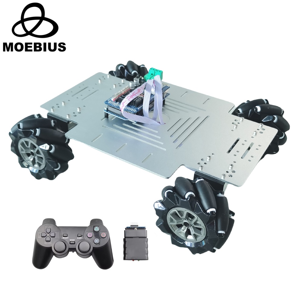 MOEBIUS 26KG積載量、4WDメカナムホイール搭載ロ - Arduino Kit のレビューと価格
