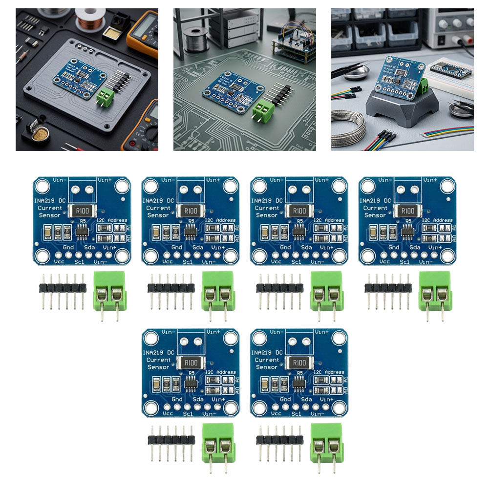 6個入り INA219 I2Cデジタル電流センサーモジュール - Raspberry Pi Kit のレビューと価格