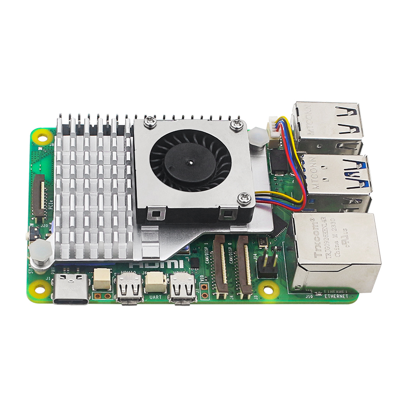 Raspberry pi 5アクティブクーラー,アルミニウム - Pi Cooler のレビューと価格