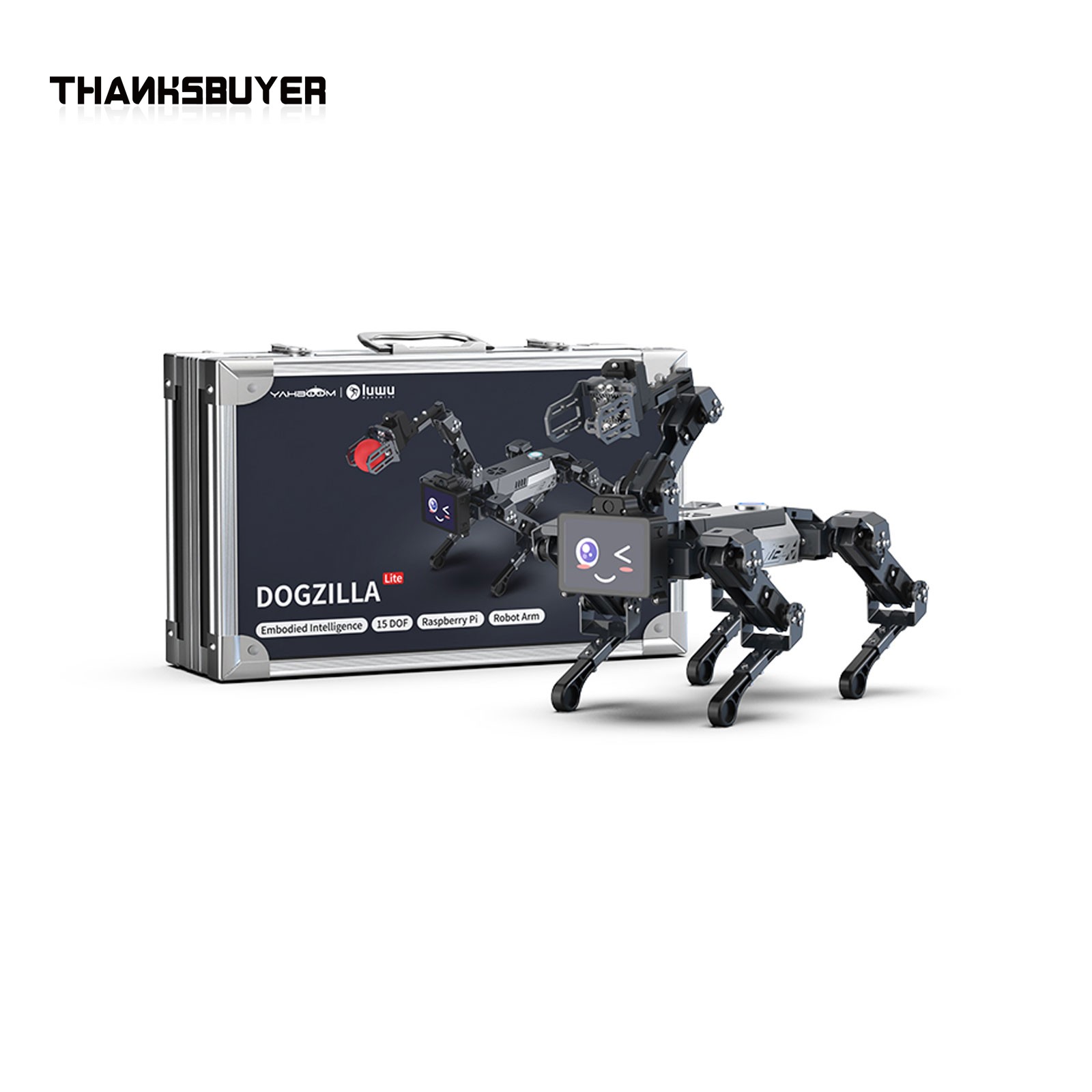 DOGZILLA-Lite 15DOF AI バイオニック犬 - Raspberry Pi のレビューと価格