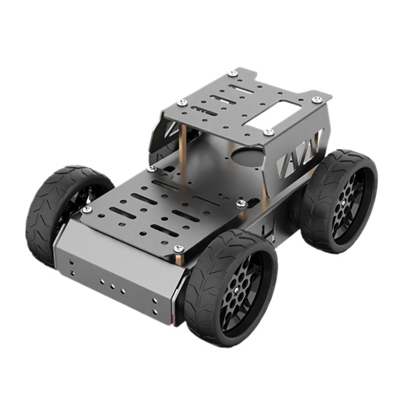 四輪電動カートアルミフレームスマートカー Arduino/R - Raspberry Pi Kit のレビューと価格