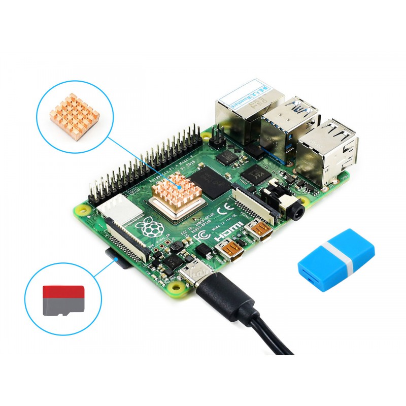 Raspberry Pi 4 Model B スターターキッ - Raspberry Pi Kit のレビューと価格