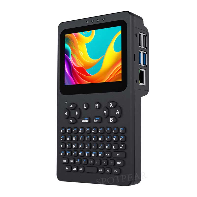 ラズベリーパイ ハンドヘルドLinuxターミナル 3.5イン - Pi 5 Case のレビューと価格