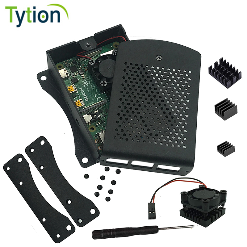 Raspberry Pi 4B 3B アルミニウムケース金属 - Pi Cooler のレビューと価格