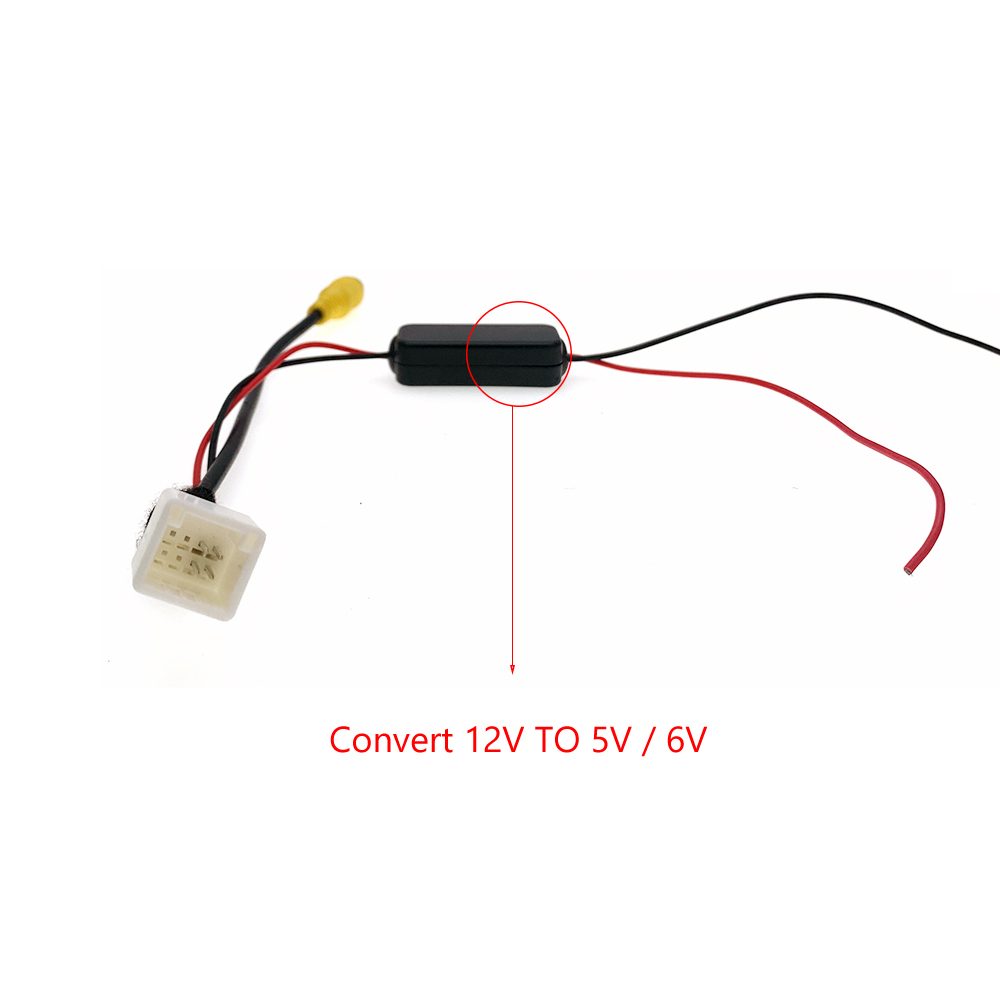 リバースリアカメラrcaコンバーター、カーラジオ、8ピン、1 - Pi Camera Cable のレビューと価格