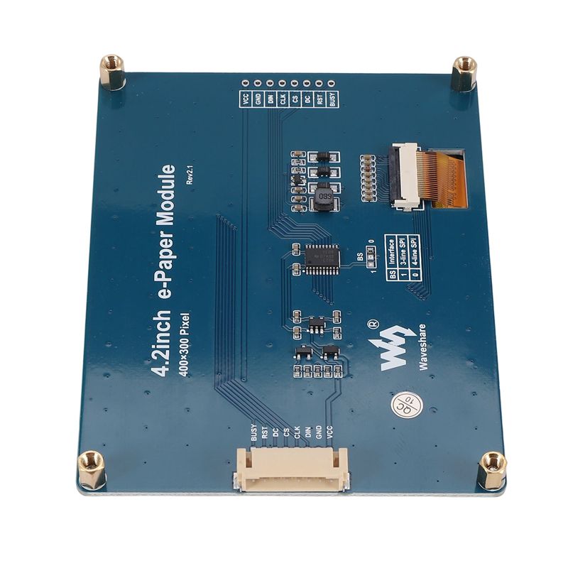 Waveshare 4.2インチE-Inkディスプレイモジュ - Raspberry Pi Kit のレビューと価格