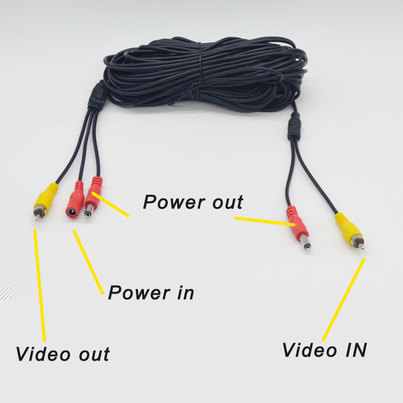 取り付けが簡単なAV RCAビデオケーブル。バックモニター用 - Pi Camera Cable のレビューと価格