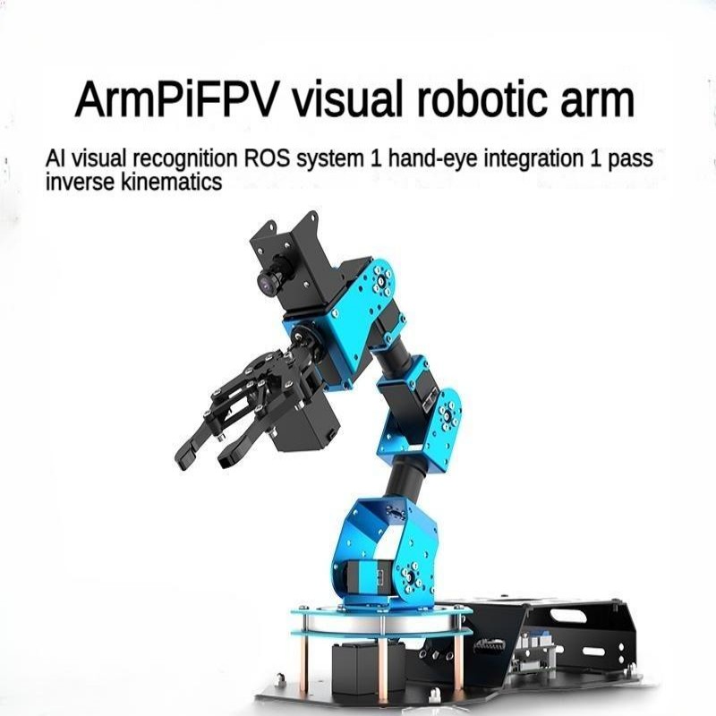6軸のロボットアーム。サーボクロー、AIビジュアル、FPVカ - Raspberry Pi Kit のレビューと価格