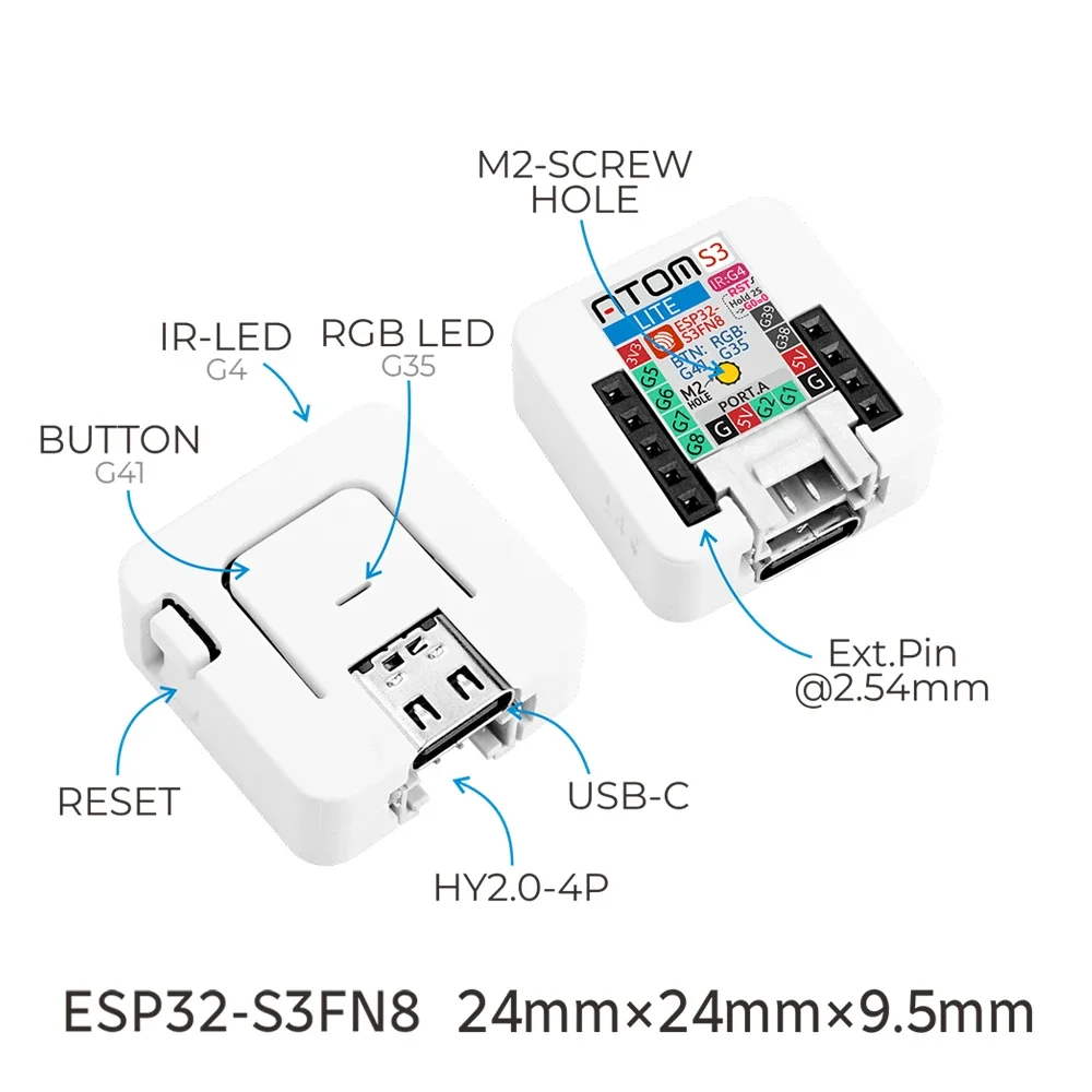 M5Stack AtomS3-Lite ESP32-S3 開 - Arduino Kit のレビューと価格