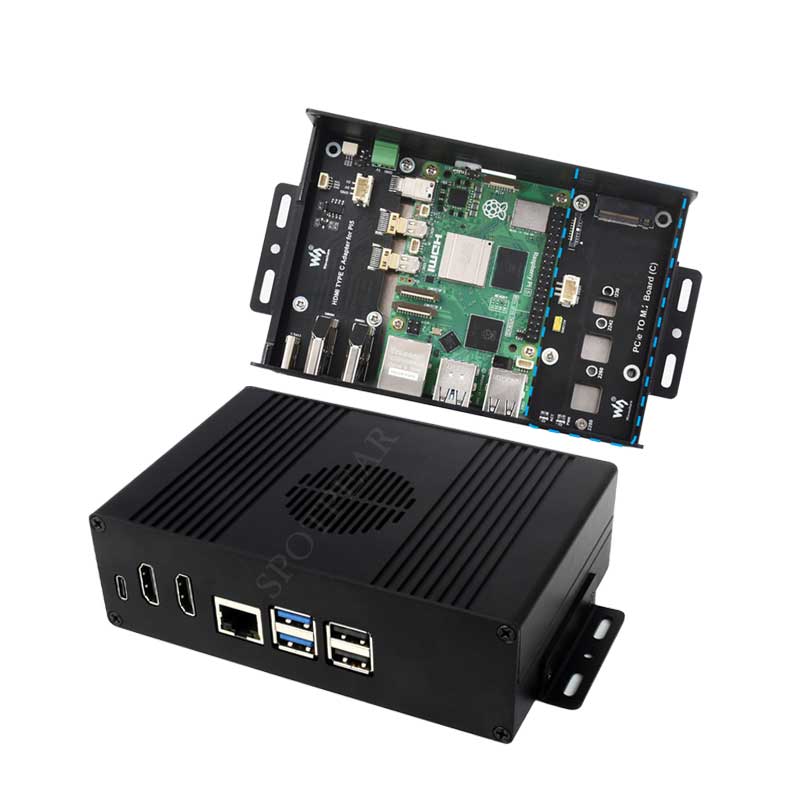 Raspberry Pi 5 ボックス ケース キット-C  - Raspberry Pi Kit のレビューと価格
