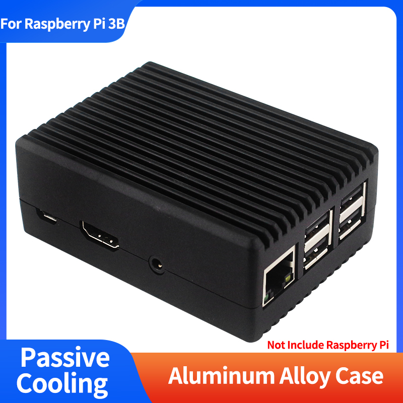 Raspberry Pi 3B用アルミニウム合金製ケース。ア - Pi Cooler のレビューと価格