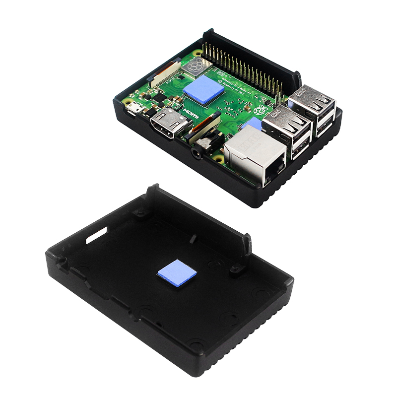 Raspberry Pi 3B用アルミニウム合金製ケース。ア - Pi Cooler のレビューと価格