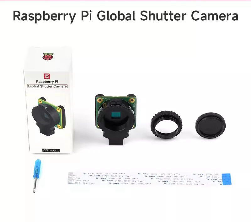 Raspberry Pi グローバルシャッターカメラモジュー - Raspberry Pi Global Shutter Camera Imx296 のレビューと価格