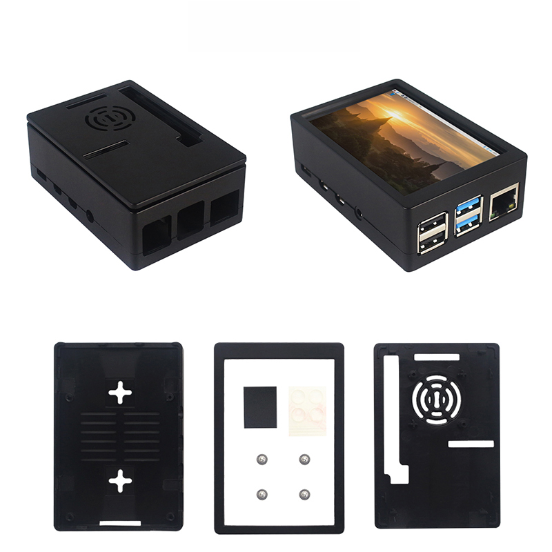 3.5インチラズベリーパイ4タッチスクリーン480*320液 - Pi 4 Case のレビューと価格