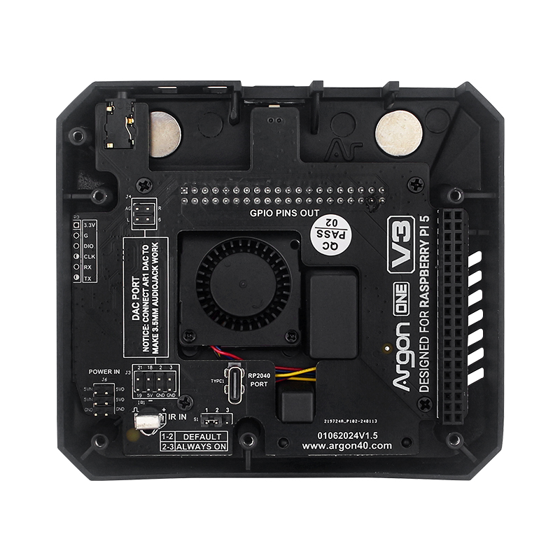 Argon ONE V3 M.2 NVMeケース、アルミニウ - Pi 5 Case のレビューと価格