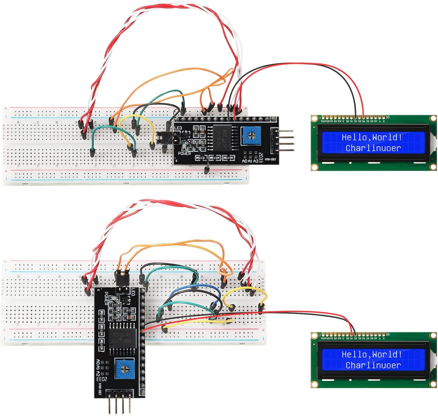 1セット 1602 LCD 20*4 ブルースクリーン I2 - Pi Display のレビューと価格