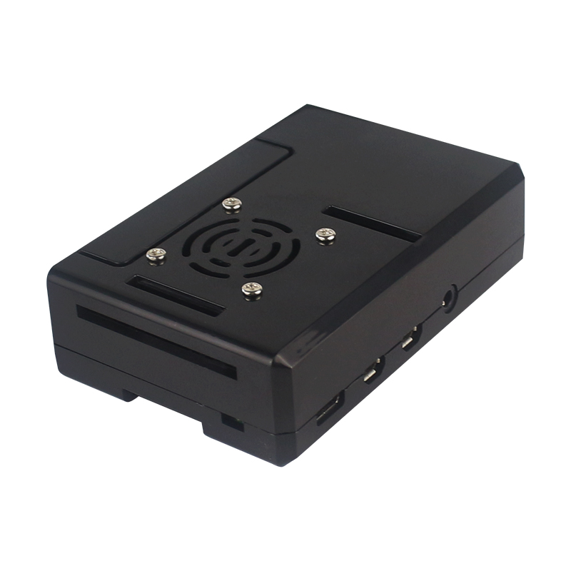 ラズベリーパイ用ABSケース ブラックプラスチックシェル 取 - Pi Power Supply のレビューと価格