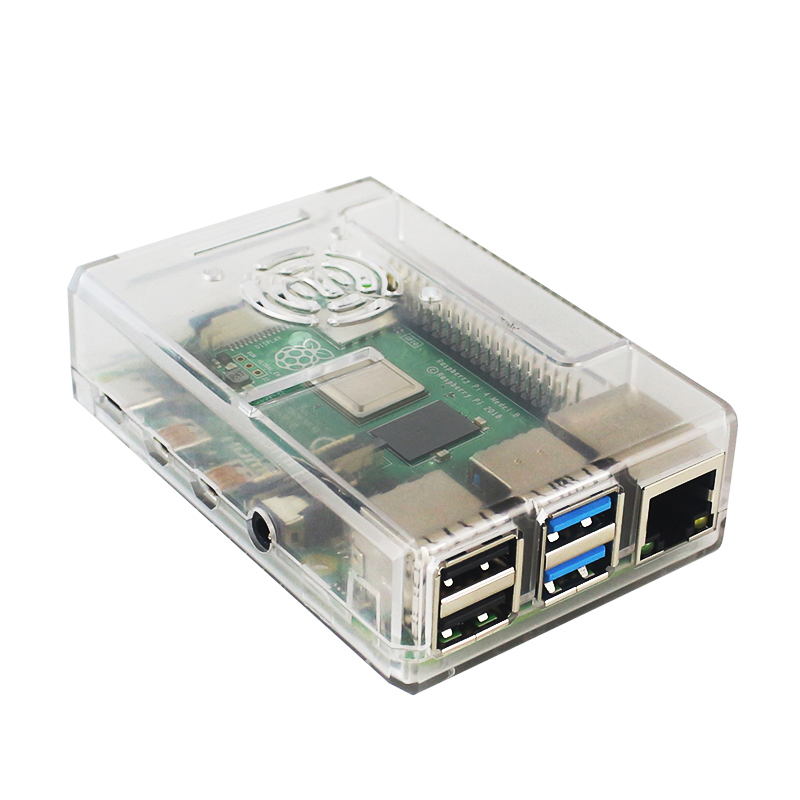 ラズベリーパイ用ABSケース ブラックプラスチックシェル 取 - Pi Power Supply のレビューと価格