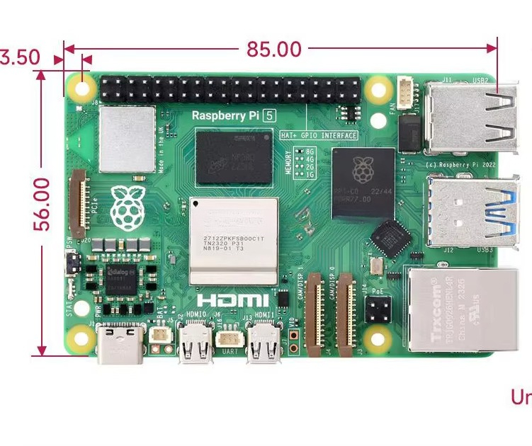Raspberry Pi 5は、Broadcom BCM27 - Raspberry Pi のレビューと価格
