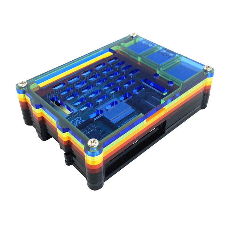 5つのアクリルレイヤーを備えたRaspberryPiのケース - Pi 5 Case のレビューと価格