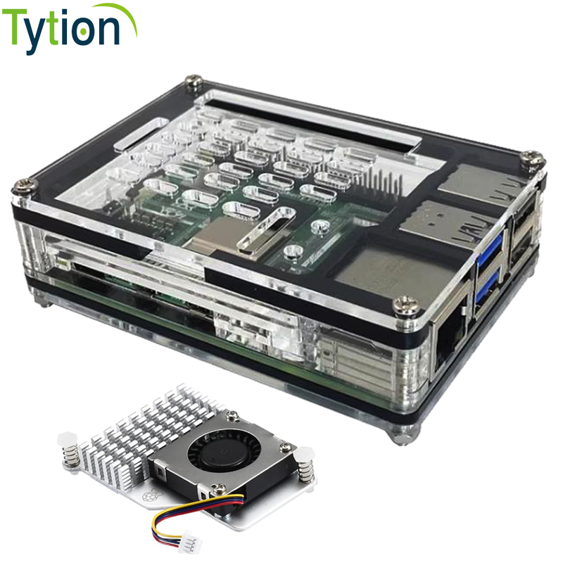 5つのアクリルレイヤーを備えたRaspberryPiのケース - Pi 5 Case のレビューと価格