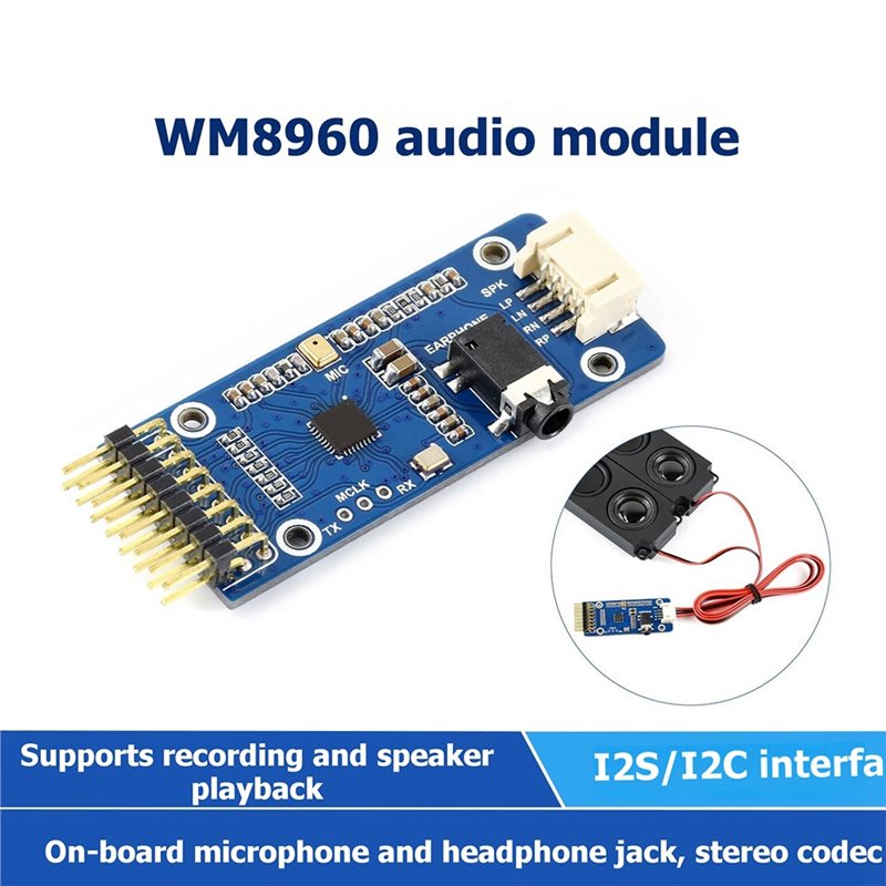 WM8960：Raspberry Pi用、5インチ/7インチ - Raspberry Pi 5 のレビューと価格
