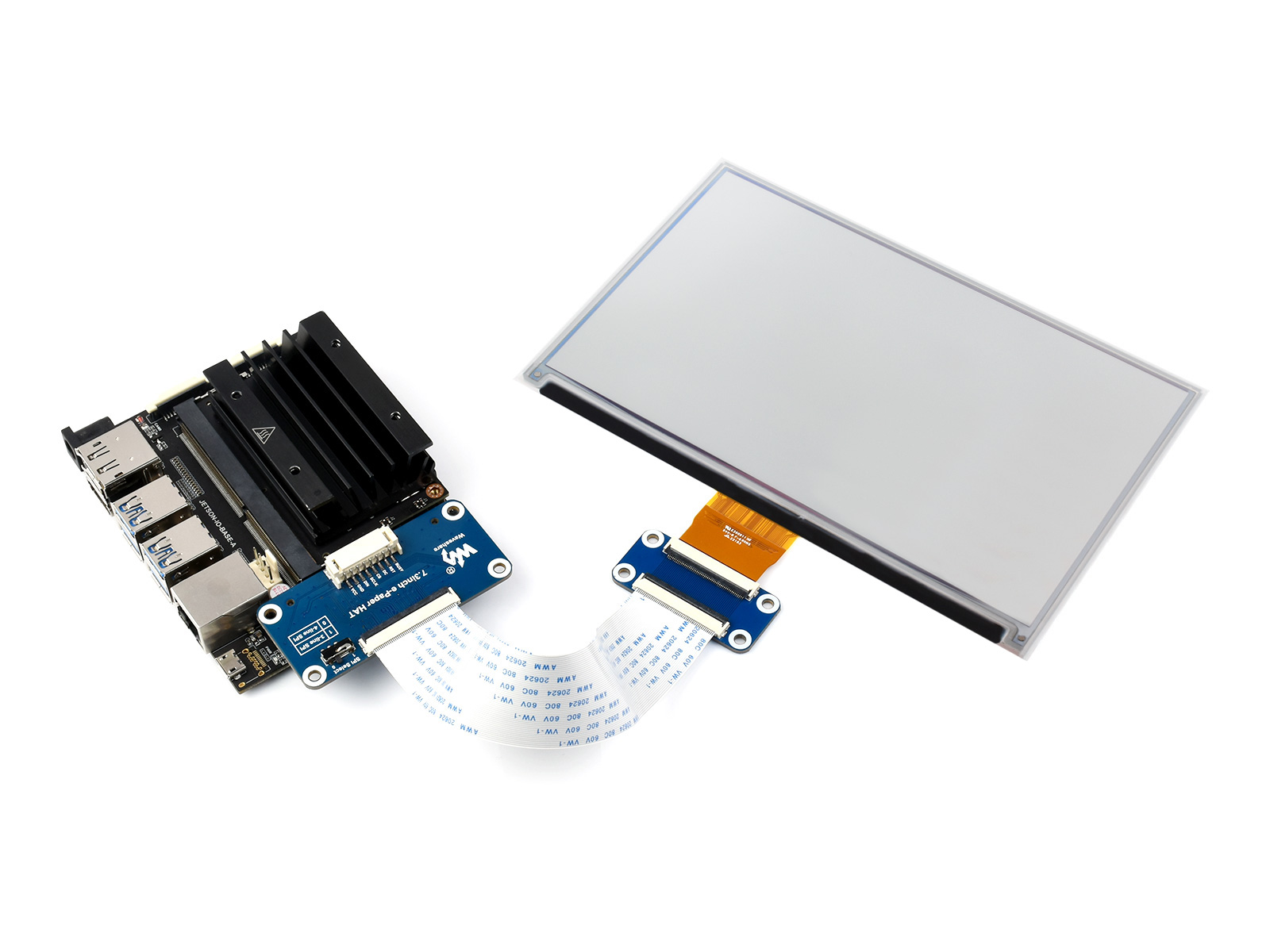Waveshare 7.3インチ 6色電子ペーパーディスプレ - Pi Display のレビューと価格