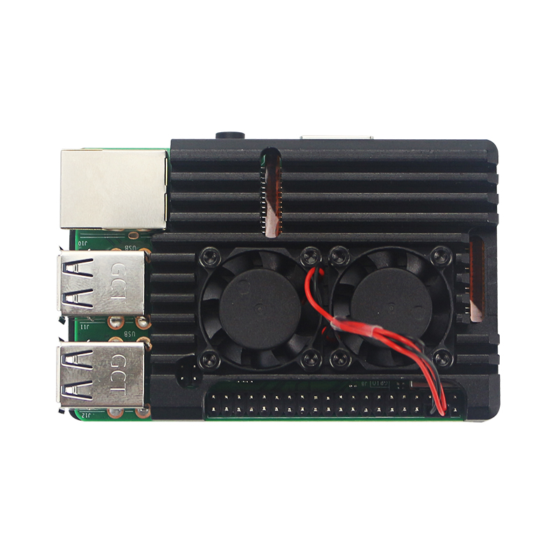 Raspberry Pi 3B+ 3B アルミニウムケースア - Pi Cooler のレビューと価格