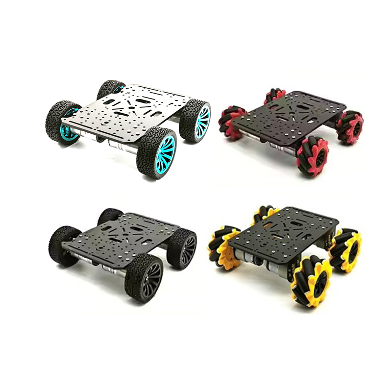 4WDロボットカーシャーシ、TTモーター520または37モー - Raspberry Pi Kit のレビューと価格