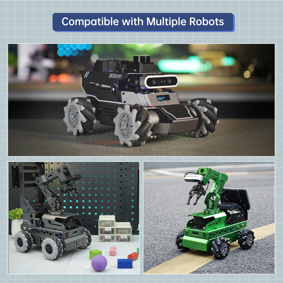 JETSON Raspberry Pi 用 ROS ロボット - Raspberry Pi 4 のレビューと価格